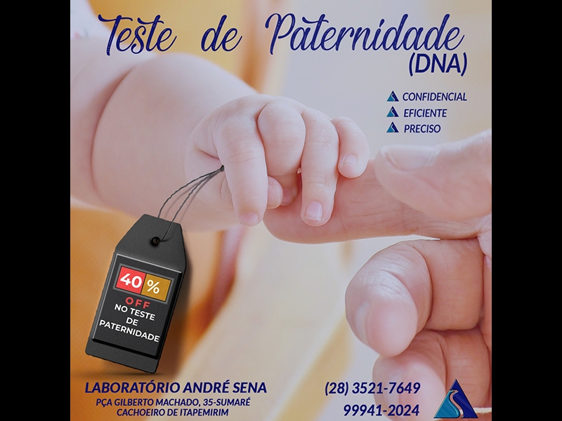 TESTE DE PATERNIDADE